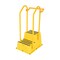 Vestil 2 Steps, 57.25 Overall Height, Polyethylene, Yellow SPN-2-YL-HR-BR - alternate 4
